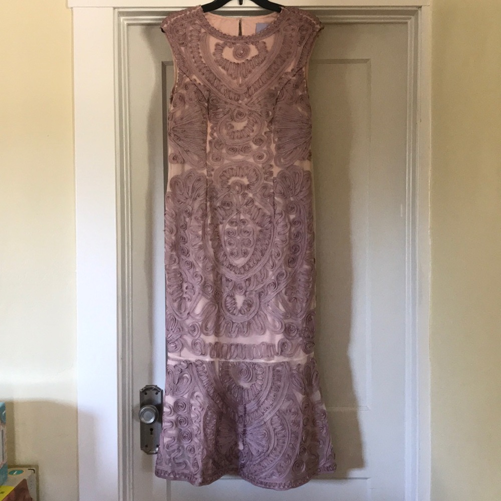 Special Occasion Soutache Midi Dress